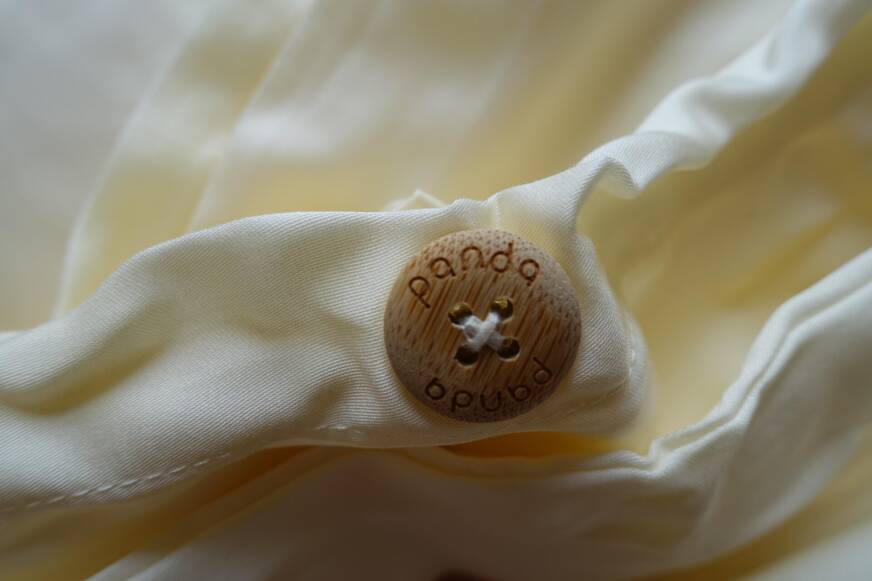 button on bedding set panda signature bamboo lyocell